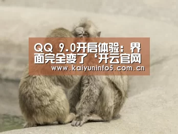 QQ 9.0开启体验:界面完全变了‘开云官网’(图4) 开云在线平台